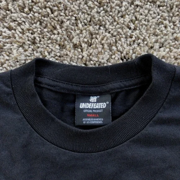 Undefeated x San Francisco Giants UNDFTD We Are Giants Orange Stencil Tee Shirt